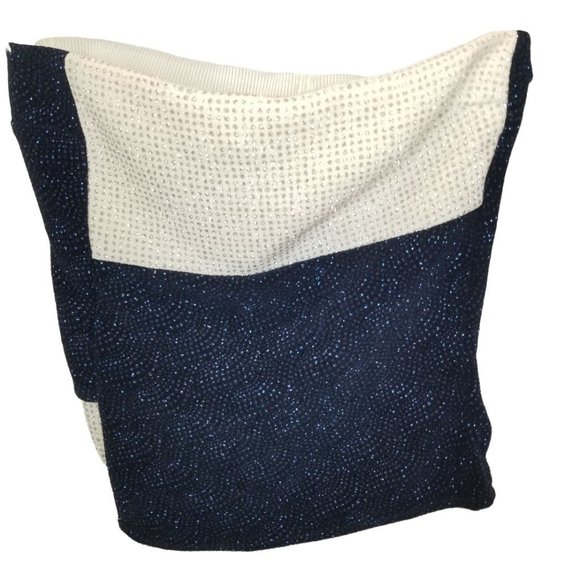 Jessica McClintock Womens S Blue Embellished Strap - Picture 2 of 13